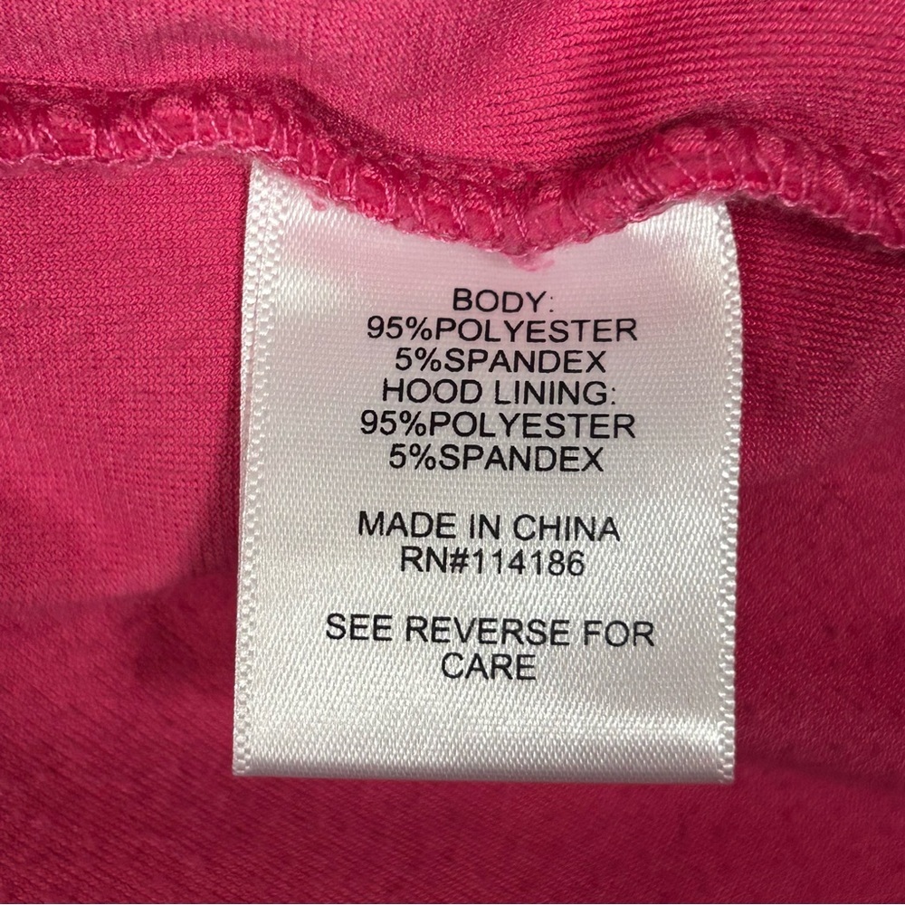 Juicy Couture Pink Velour Jumpsuit Relaxed Fit - Picture 6 of 13